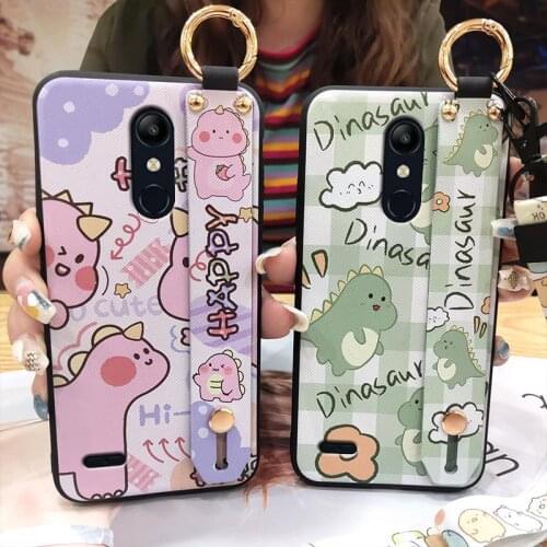 For Girls Waterproof Phone Case For LG K10 2018/X2 2018/K30 2019/X320 New Silicone Cartoon