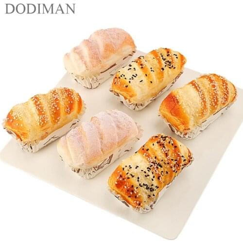High simulation bread long sesame buns fake model ornaments photography props home jewelry window decoration