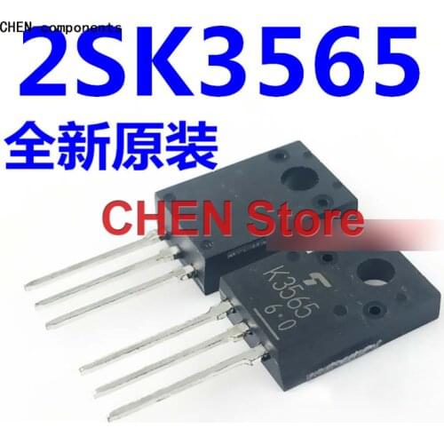 5pcs Brand new original K3565 transistor TO-220F 2SK3565 5A900V NPN