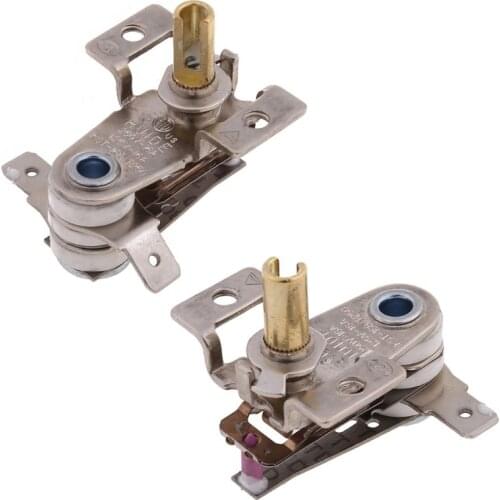 AC 250V 16A Adjustable 90 Celsius Temperature Switch Bimetallic Heating Thermostat KDT-200 High Quality