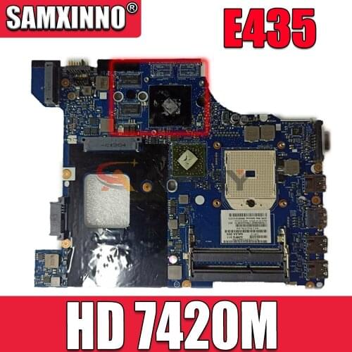 Akemy QALEA LA-8121P 04Y1174 04W4021 for Lenovo Thinkpad Edge E435 Laptop Motherboard 14 inch HD 7420M