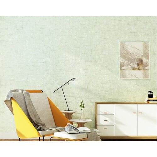 BEIBEHANG Pure color modern minimalist bedroom wallpaper home living room dining room light gray non-woven 3d wallpaper roll
