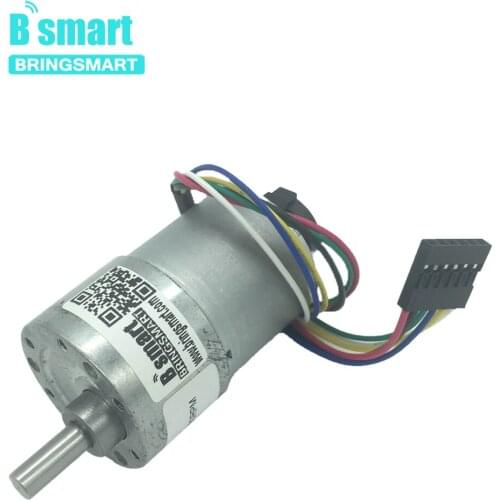 Bringsmart Encoder Motor Gear Motor Encoding 12V DC Mini Speed Measuring Motor High Precision Machine Parts JGB37-3530B