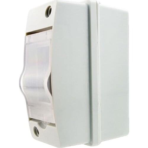 Household Illumination Electrical Distribution Box Waterproof IP65 with Transparent Cover Junction Wire Box Accessories
