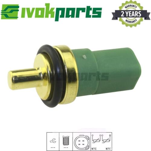 ECT Coolant Temperature Sensor Water Temp Switch For Audi A3 A4 A6 B5 C5 TT RS6 Quattro 1.2 2.0 2.4 1.4 1.8 T 078919501C