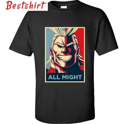 All Might My hero Academia T Shirt DEKU Kirishima Shigaraki Poster Printed New Tops T Shirt 2020 Japanese Anime Tshirt Hero