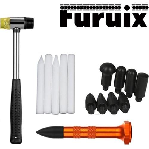 TOOLS TOOTH REPAIR TOOL WITHOUT PAINT TOOTH REPAIR HAMMER WITH 9 HEADS