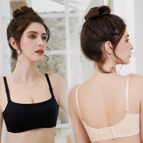 Summer Lingerie Light Thin Seamless Brassiere Femme Smooth Comfy Push Up Bra Refreshing Intimate Top Women Underwear & Sleepwear