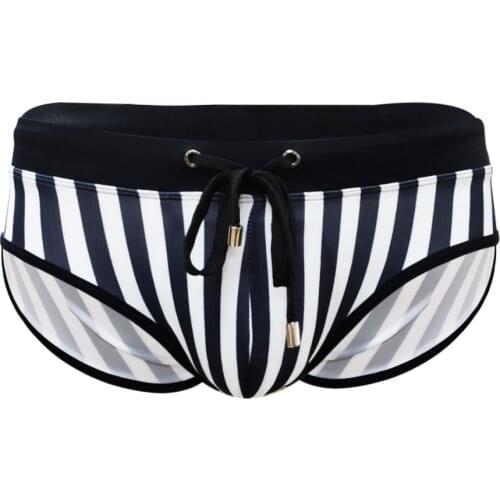 Mens Swimming Trunks Summer Swimming Beach Surf Vacation Quick-drying Shorts Best Selling Sexy Push Pad Swimsuit Gay Swimwear