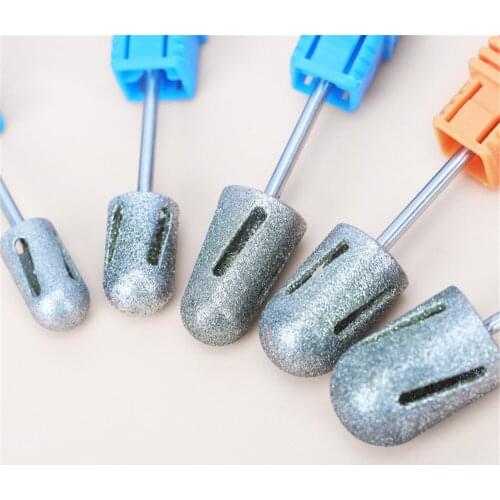 Drill Bit Stainless Steel Nail Drill Bits Set Manicure Nailfile Professional Cuticle Cutter Nail Drills Milling Cutter Strong
