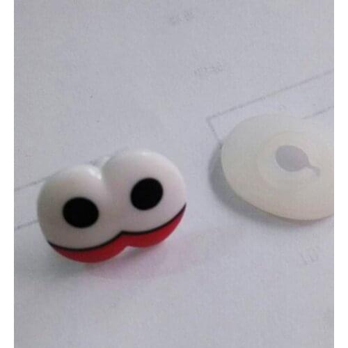 New arrival top quality 14*20mm funny toy eyes with white washer refuse bad quality