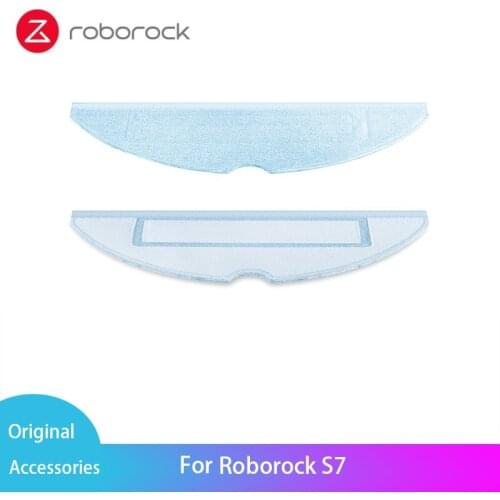 Original Accessories For Roborock S7 Robot Vacuum Vibration Mop cloth 2 pcs