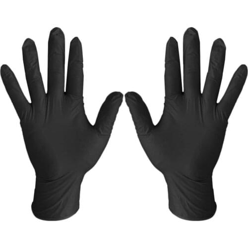 100pcs Disposable Gloves Latex Rubber Cleaning Food Gloves Universal Home Garden Cleaning Gloves Household Cleaning Dark Blue