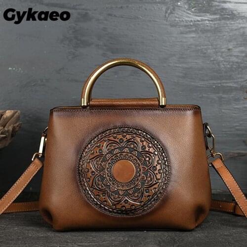 Luxury Handbags Women Bags Designer Retro Tote Bag Ladies Retro Genuine Leather Bags for Women 2021 Summer Female Shoulder Bag