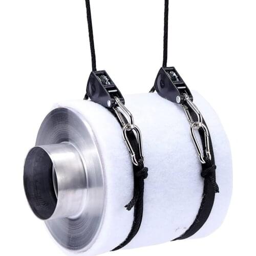 Pulley Ratchets Kayak And Canoe Boat Bow Stern Rope Lock Tie Down Strap 1/4 Inch Heavy Duty Adjustable Rope Hanger