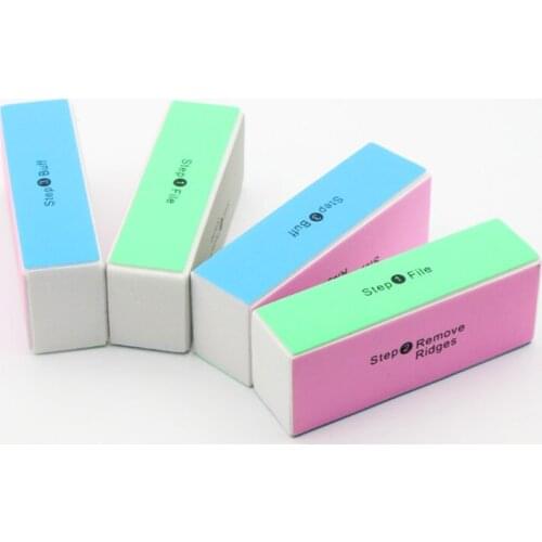 Nail Art Sanding File Polish Buffer Block File 4 sides Nail Art Polisher Manicure Nail File For Nail art tools