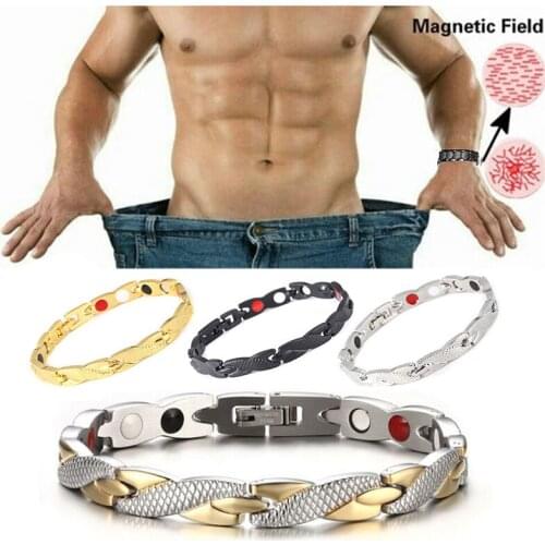 Twisted Magnets Healthy Weight Loss Bracelets & Bangles Jewelry Bio Magnetic Bracelets Charm Bracelets For Men Women Weight Loss
