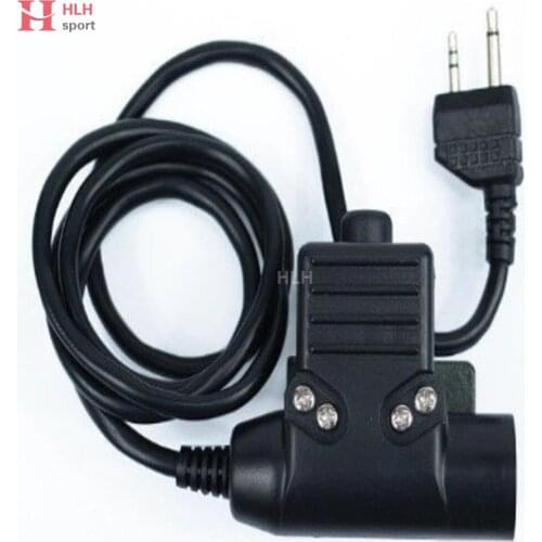 Tactical U94 PTT for Midland 2 Pins Radio Headset Military Version Walkie Talkie Airsoft Tactical PTT Headset Z113