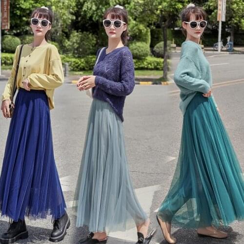 TingYiLi Women's Pleated Skirts