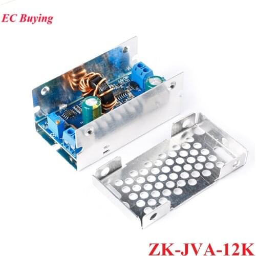 12A Adjustable DC-DC Step Down Buck Module Converter CC CV Synchronous Rectifier Power Charging LED Driver Board ZK-JVA-12K