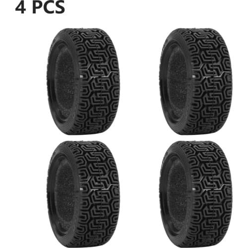 4pcs AX-8014 1/10 Medium Grain Drift RC On-road Car Tyre Rubber Tension Tyre Tire 48mm For Traxxas Upgrade Parts