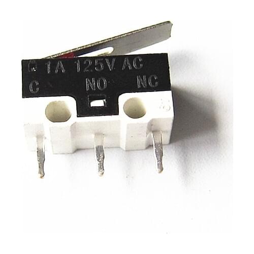 5Pcs Mouse switch with handle three-foot touch 2A 125V micro switch tact switch