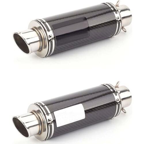 51mm DB Killer Motorcycle Exhaust Pipe Muffler Moto Escape for Moto Leovince Escape Moto for Z250 GSX250R RC390 MT15 R15 Z750 R1