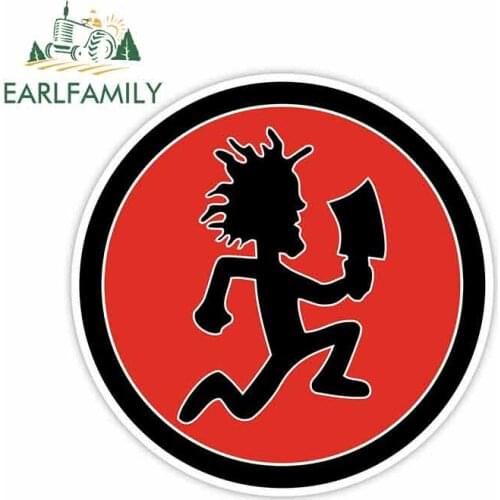 EARLFAMILY 13cm x 13cm For Hatchetman Hatchet Man Car Bumper Window Stickers Sunscreen Car Stickers And Decals Vinyl Material