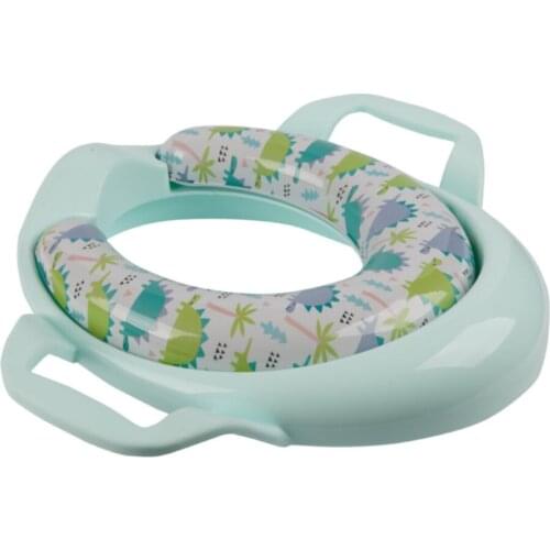 Mega Closet Alıştırıcı Adapter Green Color Washable Erasable Children Toilet Closet Destekleriyi Alıştırıcı Closet Bracket