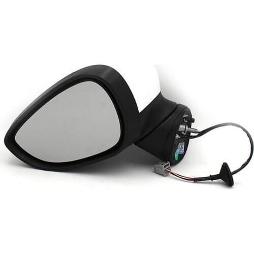 Power Heated&Adjustable Glass LED Lamp L/RH Side Mirror For Ford Fiesta 2009-2016