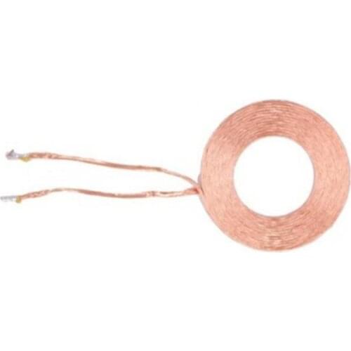 Taidacent 27mm 4.4uh Induction Flexible Small Wireless Charger Power Inductive Electric Coil Wireless Charging Receiver Coil