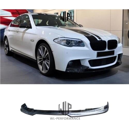 F10 5 Series High Quanlity Carbon Fiber Front Lip Diffuser Car Styling for BMW F10 520i 525i 530i 535i END.CC Style 14-UP