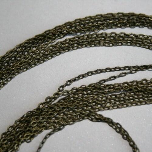 [wamami] Have One To Sell? Sell Now Details About Bronze Metal Chain For BJD Dollfie Jewelry Necklace Braclace Diy Craft 95cm