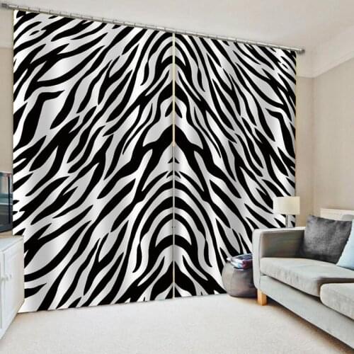 3D Curtains Wild Animald Leopard curtains for living room bedroom blackout customize Drapes curtains Window decoration