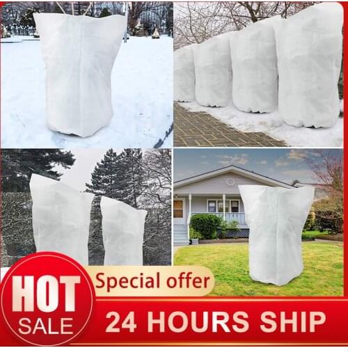 Plant Cover Winter Warm Cover Tree Shrub Plant Protecting Bag Frost Protection For Yard Garden Plants Small Tree Against Cold