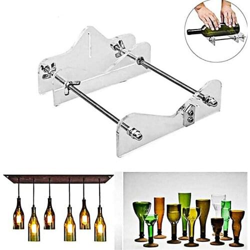20-230mm BeerWine Jar Accurate Cutting Machine DIY Recycle Cutting Tool Kit Glass Bottle Cutter Stainless Steel Smoothly Cutting