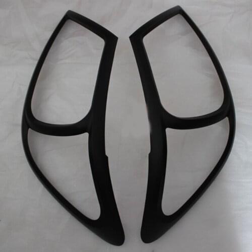 For Hilux Accessories ABS matte black color headlights covers for toyota hilux vigo 2005-2010 car styling hilux auto parts
