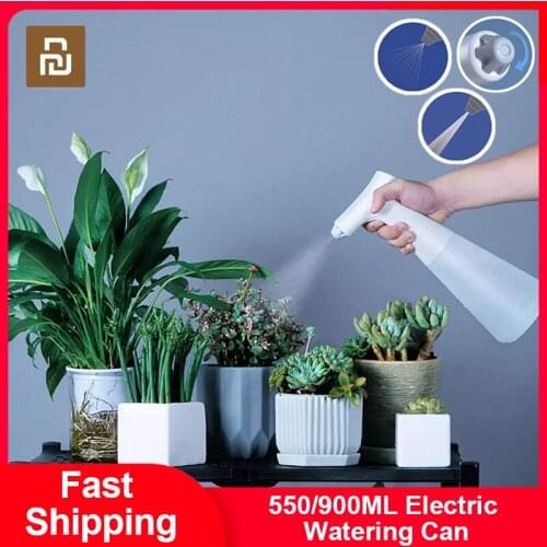 Youpin 900ML Electric Garden Sprayer 500ML Automatic Plant Watering Can Rechargeable Spray Bottle Flower Handheld Spritzer Tool