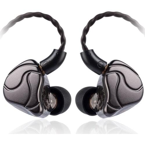 SHUOER S10 1DD+1BA Hybrid In Ear Earphone HIFI DJ Monitor Running Sport Earphone Headset Earbud W/ MMCX Cable ZS10 PRO