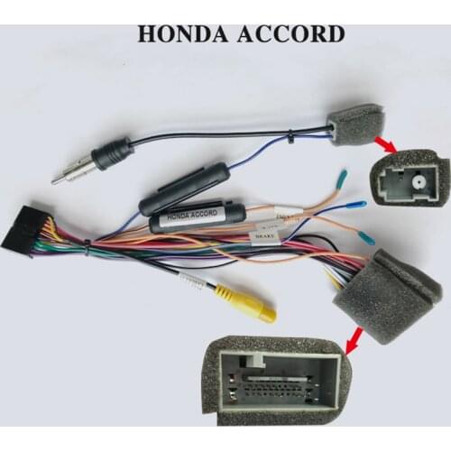 New Hot Special ARKRIGHT Wiring Harness Cable ForHONDA ACCORD Radio Head Unit Adaptor