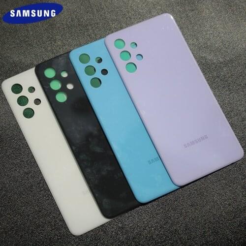 Original Samsung Galaxy A32 A 32 Mobile Phone Cover Door Rear Battery Housing Case Assembly Repair Parts For Samsung A326 A325