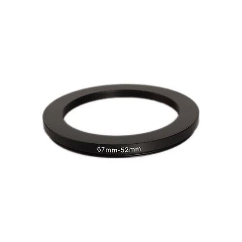 67mm-52mm 67-52 67 to 52 mm lens Step Down Filter Ring Stepping Adapter Adaptor Black