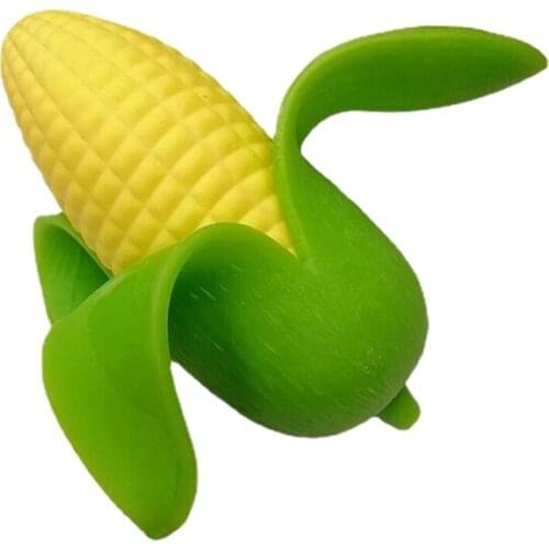 5inch Portable Squeeze Fidget Spongy Ball Squeeze Corn Novelty Toy Slow Rebound