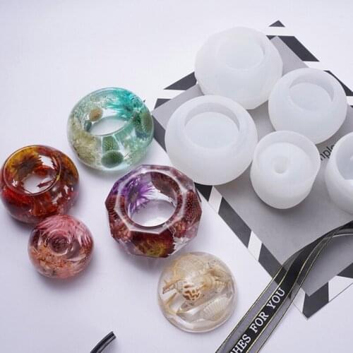 DIY Crystal Pen Storage Silicone Mold Table Decoration Epoxy Mold UV Resin Mould