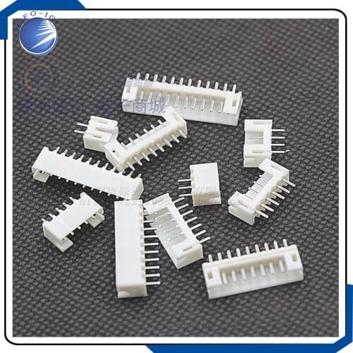 50pcs 2/3/4/5/6/7/8/9/10/11/12P pin Header 2.0mm male Terminal PH2.0 2mm Connectors Leads PH-A straight pins 180 degree