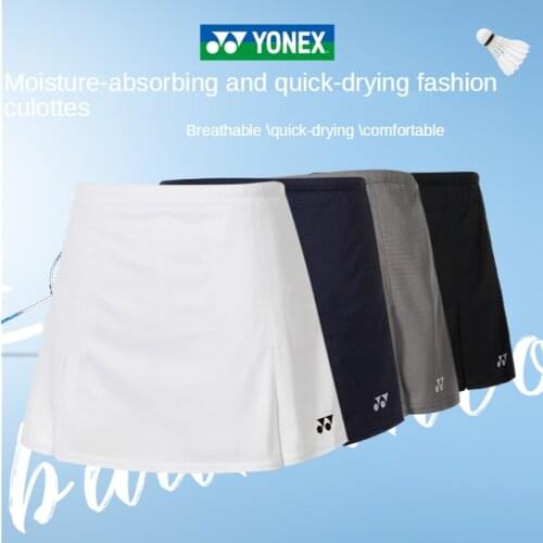 YONEX sport bottom Short skirt jersey sports clothing sportswear badminton clothing men women t-shirt