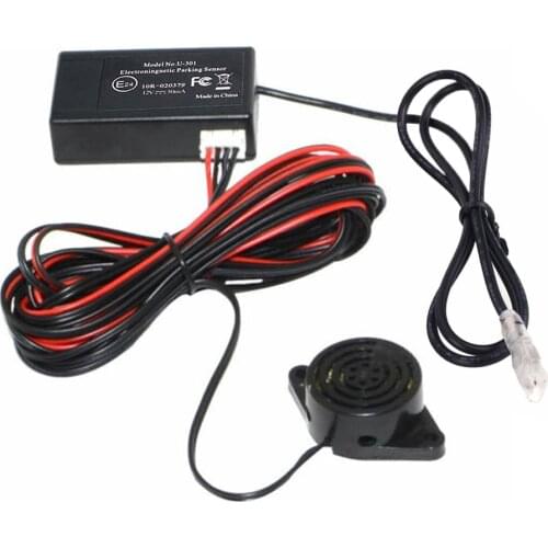 U301 Electromagnetic Induction Reversing Radar Auto Car Parking Reverse Backup Radar Sensor Detector System Backlight Reverse Au