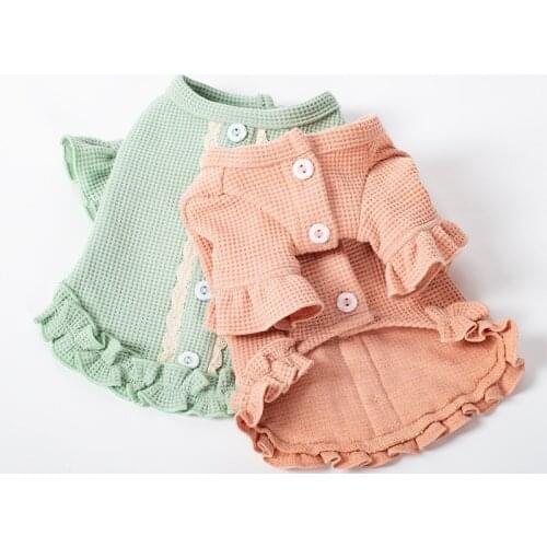 Winter Dog Dress XS Small Dog Cat Puppy Skirt Chihuahua Pomeranian Shih Tzu Maltese Bichon Poodle Schnauzer Clothing Dog Costume