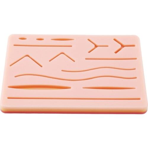 Skin Suture Training Kit Pad Suture Training Kit Suture Pad Trauma Accessories for Practice and Training Use