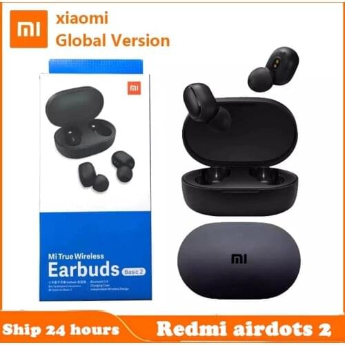Original Xiaomi TWS Wireless Bluetooth Earphones Xiaomi Redmi Airdots Basic 2 Pro Xiaomi Air 2 SE Redmi Airdots 2